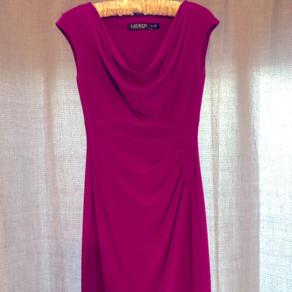 Lauren by Ralph Lauren Pink Cocktail Dress
